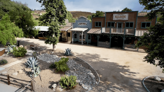 Western Town Exterior Landscape