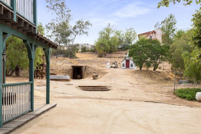 Old West Temecula View of Gold Mine