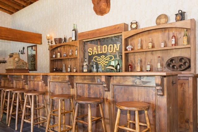 Saloon Interior Bar