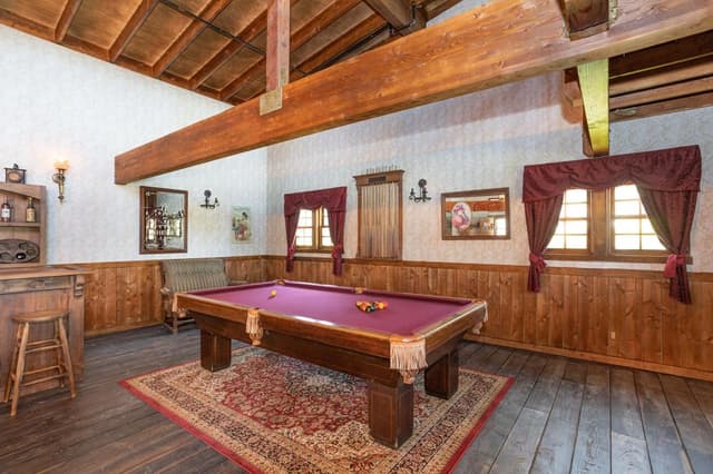 Saloon Interior Pool Table